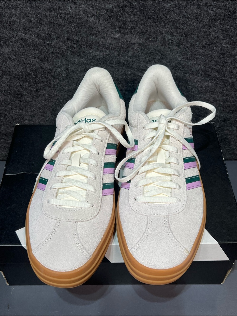 Adidas VL Court Bold Women’s Sneakers Size 8.5 - Picture 3 of 14
